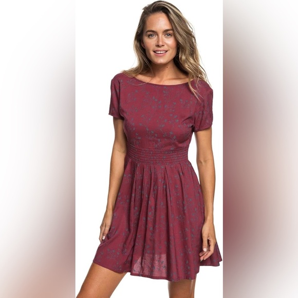 Roxy Backless Mini Dress, size medium. - Picture 2 of 11